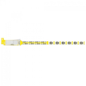 Brady Worldwide OB Wristbands - OB ID Band, 4-Part Set, Clear, Custom for Crouse - 6734-133696