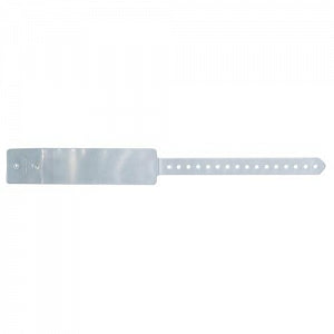 PDC Healthcare Safeguard 845 Wristbands - BAND, ID, CLEAR, WIDE - 860-10-PDJ