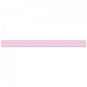 PDC Healthcare Laser Wristbands - Printed Insert, for PDC19010PDF, Pink - 8610-38-PDA