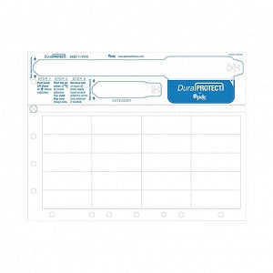 PDC Healthcare DuraPrint Laser ID Bands - BAND, LASER, DURAPROTECT, ADLT, HOLES, LABELS - 9630-11-PDR