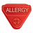 PDC Healthcare Allergy Alert ID Bands - In-A-Snap Alert ID Band with Plastic Clasp, "Allergy" Preprinted, Adult / Pediatric, Red - WBCLASP-BAL5