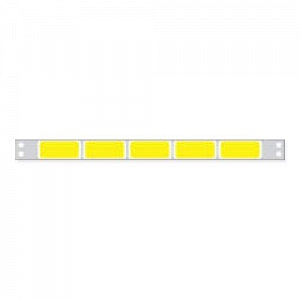 PDC Healthcare Dot Matrix Label - LABEL, DOT MATRIX, PB, 5AC, 1-3/4X3/4, YELLOW - CPTC2