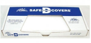 Brady W Safe-D-Covers Cassette Covers - Safe-D-Cover Cassette Cover, Overlock, Disposable, 24" x 24" - DCC2424