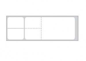 PDC Healthcare Direct Thermal Labels - Direct Thermal Label, IR Paper, Permanent, White - DPS-SQ4