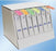 PDC Healthcare IV Change Set Label Dispenser - IV Change Set Labels with Dispenser Holder - DSP-V2