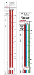 Brady Worldwide Flo-Meter Labels - Flo-Meter Label, IV, 1, 000 mL - FM-V-1000