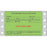 PDC Healthcare Dot Matrix Label - This Bag / Bottle Contains IV Label, Green, 3" x 1.9375" - HPFGP01