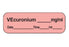 PDC Healthcare Anesthesia Tapes - Anesthesia Label Tape, Vecuronium Syringe, 600/Roll - LAN-103