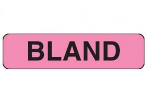 PDC Healthcare Label Paper - Bland Label, 1-1/4'' x 5/16'', Pink, 760/Roll - MV01FP5425