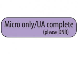 PDC Healthcare Label Paper - Micro Only Label, 1-7/16'' x 3/8'', Lavender - MV02SL4524