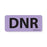 PDC Healthcare Label Paper - DNR Label, 2-1/4'' x 1'', Purple, 420 Labels / Roll - MV04SL1311