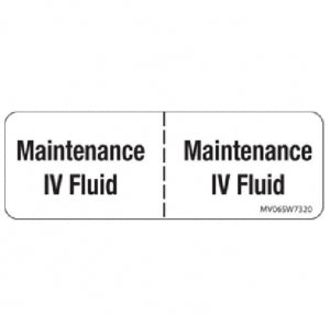 Brady Worldwide Removable Paper Labels - Label Paper, Removable, White, 2-15/16" x 1" - MV06SW7320