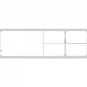 PDC Healthcare Misys / Sunqeust Direct Thermal Labels - Misys Sunquest Direct Thermal Label, 1-3/16" x 4-1/8" - TD-SQBLSTRBD