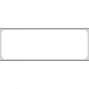 PDC VA Direct Thermal Labels (White) - VA Direct Thermal Paper Label, White, 1" x 3" - TD1-13