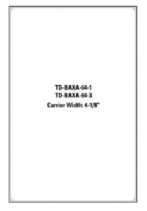 Brady Worldwide PDC Healthcare Thermal Labels - Thermal Label, BAXA TPN System, 6" x 4" - TD-BAXA-64-3