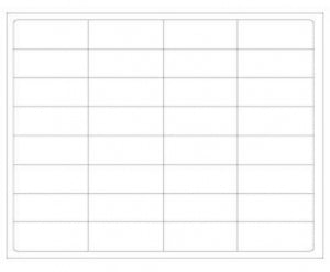 PDC Healthcare DataMate Laser Labels - DataMate Permanent Laser Labels, White, 1" x 2-19/32" - TM-ADMIT-32