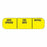 PDC Healthcare Expiration Labels - Date Opened / Expiration Date / Initial Label, Yellow - MV02SY4896