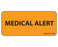 PDC Healthcare Medical Alert Labels - Medical Alert Label, Orange, 420/Roll - MV04FO7709