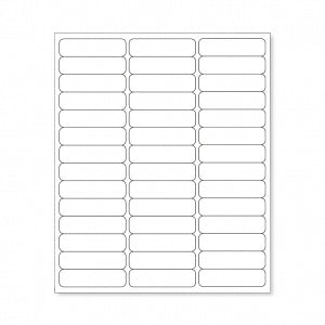 PDC Healthcare Chart Labels - White Heparin Label with Space for Units, Date and Time - WBW30