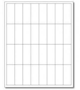 PDC Healthcare Laser Landscape Chart Labels - Label, Laser, Landscape, 2-5/8" x 1" - WBW72