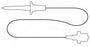 Smiths Medical CADD Administration Sets - CADD Flow Stop 12" Standard Administration Bag Spike Set with Male Luer Lock and Clamp - 21-1200-24