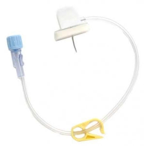 Smiths Medical ASD Inc Gripper Needles - Huber Infusion Set Gripper without Y-Site, 20G x 0.75" Needle - 21-2734-24