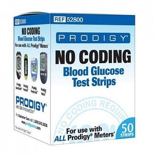 Producy Diabetes Care No Coding Test Strip - Prodigy Test Strip, No Coding - 52800