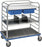 Pedigo Products Distribution Carts - Stainless Steel Distribution Cart, 39.375" x 26.125" x 42.125" - CDS-147