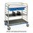 Pedigo Products Distribution Carts - Stainless Steel Distribution Cart, 39.375" x 26.125" x 42.125" - CDS-147