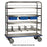 Pedigo Products Distribution Carts - Stainless Steel Distribution Cart, 60.375" x 26.125" x 67" - CDS-149