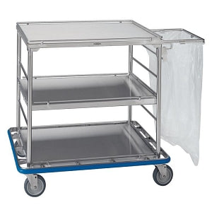 Pedigo Products Multi-Purpose Carts - Open Case Cart with Casters, 36-1/2" x 26-3/4" x 34-1/2" - CDS-153-C