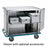 Pedigo Products Inc Closed Surgical Case Carts - Stainless Steel Surgical Case Cart, Cart Only, Size Large, 45-7/8" x 28-5/8" x 39" - CDS-242