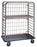 Pedigo Products Multi-Purpose Carts - Stainless Steel Utility Cart with Wire Shelf, Wire Back and Casters, 50.625" x 26.125" x 65" - CDS-270-C