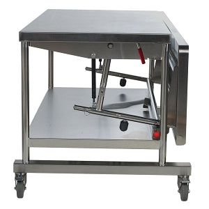 Pedigo Products Space Station Specialty Table - Stainless Steel Space Station Back Table with Casters, 30" x 72" x 34" - CDS-3072