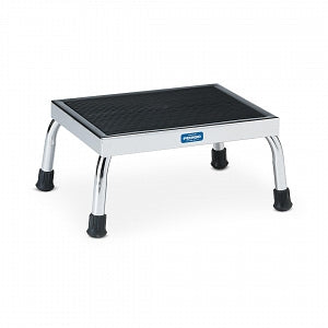 Pedigo Products Stainless Steel Footstools - Stainless Steel Step Stool, 300 lb. Capacity, 12" x 16" x 8.25" - P-1010-SS