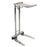 Pedigo Products Hand Operated Mayo Stands - Stainless Steel Mayo Stand with Tray, Hand Operated, 12.625" x 19.125" - P-1068-A-SS