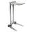 Pedigo Products Foot Operated Mayo Stands - Stainless Steel Mayo Stand with Tray, Foot Operated, 12.625" x 19.125" - P-1068-SS