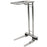 Pedigo Products Foot Operated Mayo Stands - Stainless Steel Mayo Stand with Tray, Foot Operated, 12.625" x 19.125" - P-1068-SS