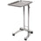 Pedigo Products Hand Operated Mayo Stands - Stainless Steel Mayo Stand with Tray, Hand Operated, 16.25" x 21.25" - P-1069-A-SS