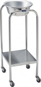 Pedigo Products Single Basin Stands - Stainless Steel Single Basin Stand with Shelf, 7 qt. - P-1078-W/S-SS