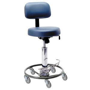 Pedigo Hydraulic 360˚ Rotation Surgeon Chairs with Back - Hydraulic 360° Rotation Surgeon Chair with Back, Beige - P-6000-BGE