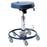 Pedigo Products Hydraulic 360° Rotation Surgeon's Chairs - Foot-Operated Hydraulic 360° Rotation Surgeon's Chair, No Backrest, Fairway Green - P-6001-FWY