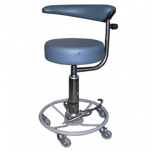 Pedigo Products Inc Hydraulic 360˚ Rotation Surgery Stool with Procedure Rest - Beige Hydraulic 360˚ Rotation Surgery Stool with Procedure Rest - P-6001-BGE &P-6000-PR-BGE