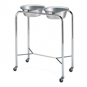 Pedigo Products Double Basin Stands - Double Basin Stand, Chrome, 7 qt. - P-79