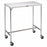 Pedigo Products H-Brace Instrument Tables - Stainless Steel Instrument Table with H-Brace and Casters, 24" x 36" x 34" - SG-99-SS