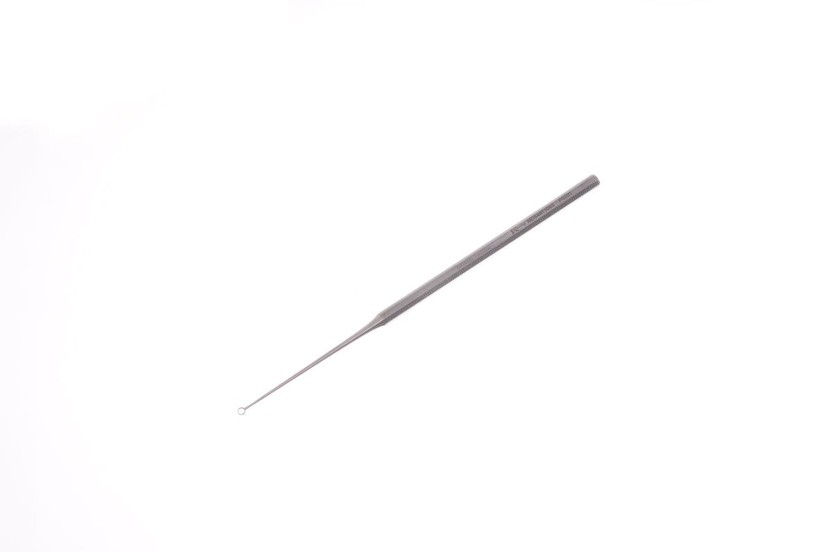  Buck Blunt Straight Ear Curettes, 6.5", Fig 00