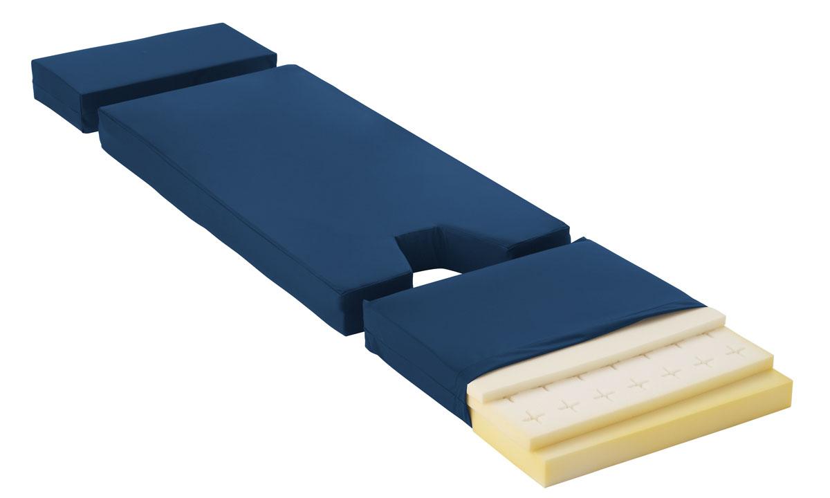 Medline Visco Foam Stretcher Pads for Catheterization Laboratory - Visco Foam Stretcher Pad for Cath Lab, 2" - MDTSCATHV2