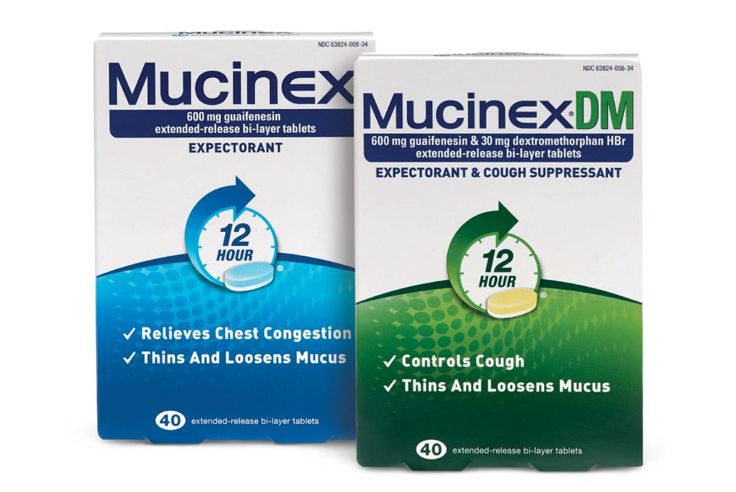 Reckitt Benckiser Inc Mucinex Tablets - Mucinex, 600 mg Extended Release Tablet, 20/Box - 63824-0008-32