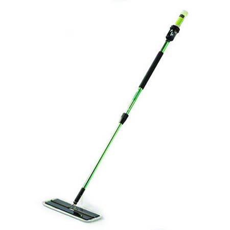 3M Easy Scrub Flat Mop Handle and Pad Holder - Easy Scrub Express Flat Mop Tool with 16" Pad Holder - 59051