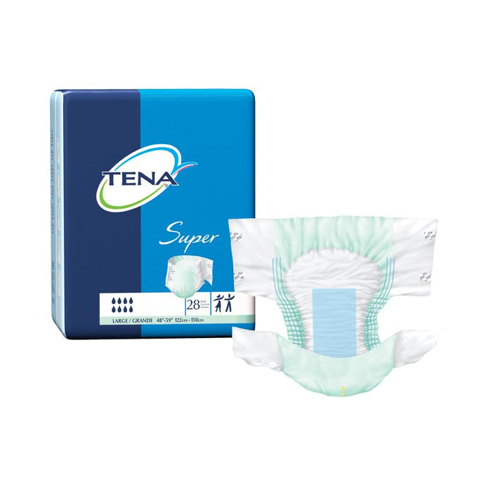 Essity Professional Hygiene TENA Super Briefs - TENA Super Briefs, Size Regular, 40" to 50" Waist - 67405